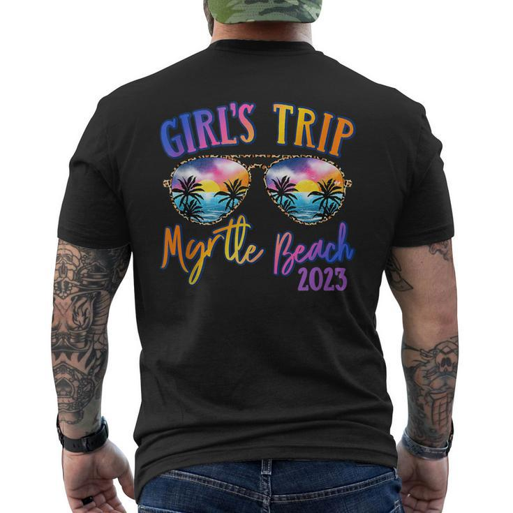 Myrtle Beach 2023 Girls Trip Sunglasses Summer Girlfriend Men's Back Print T-shirt