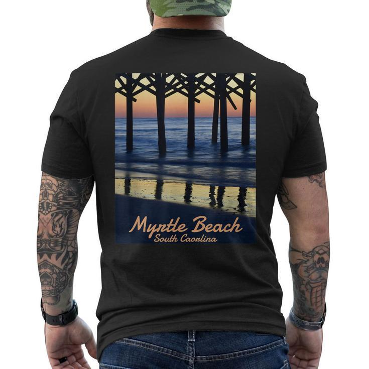 Myrtle Beach - South Carolina - Aesthetic - Classic Men's Back Print T-shirt