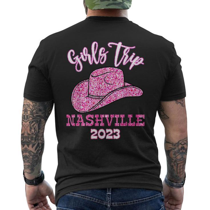 Nashville Girls Trip 2023 Weekend Birthday Squad Men's Back Print T-shirt