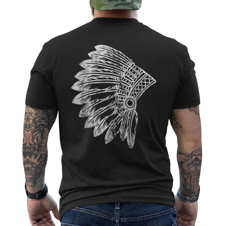 Shirtbanc Chiefin Smoking Native American Shirt Weed Feathered Helmet Design Tee, Men's, Size: Medium, Black