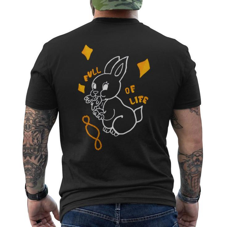 New Jeans Bunny Member Men's Back Print T-shirt