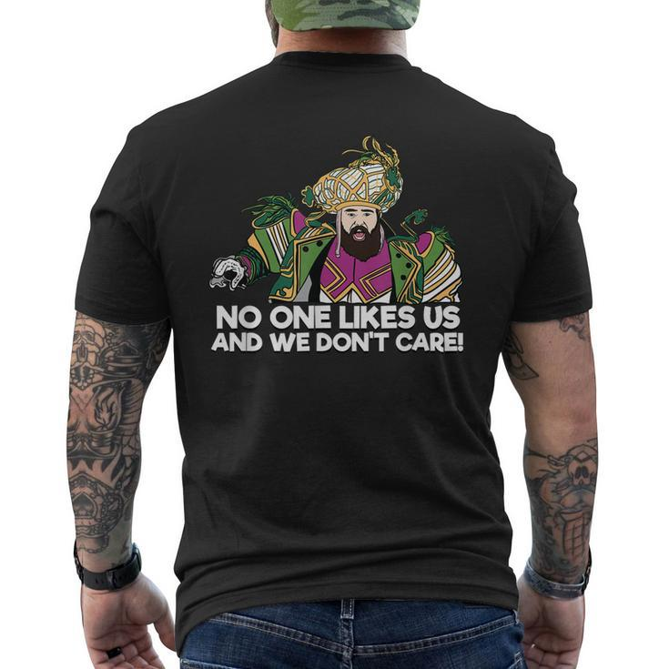 No One Like Us And We Dont Care - Philly Speech Men's Back Print T-shirt