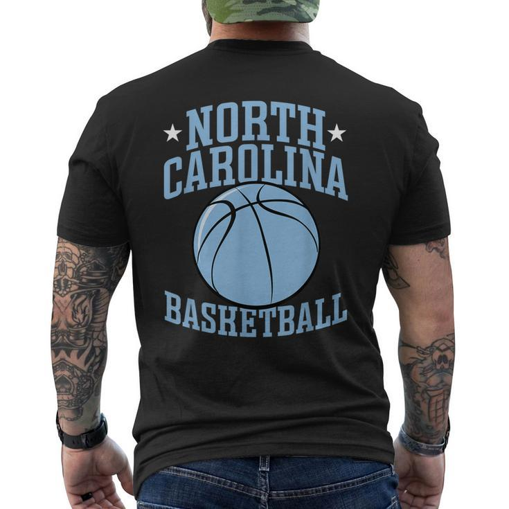 North Carolina Basketball  Men's Crewneck Short Sleeve Back Print T-shirt