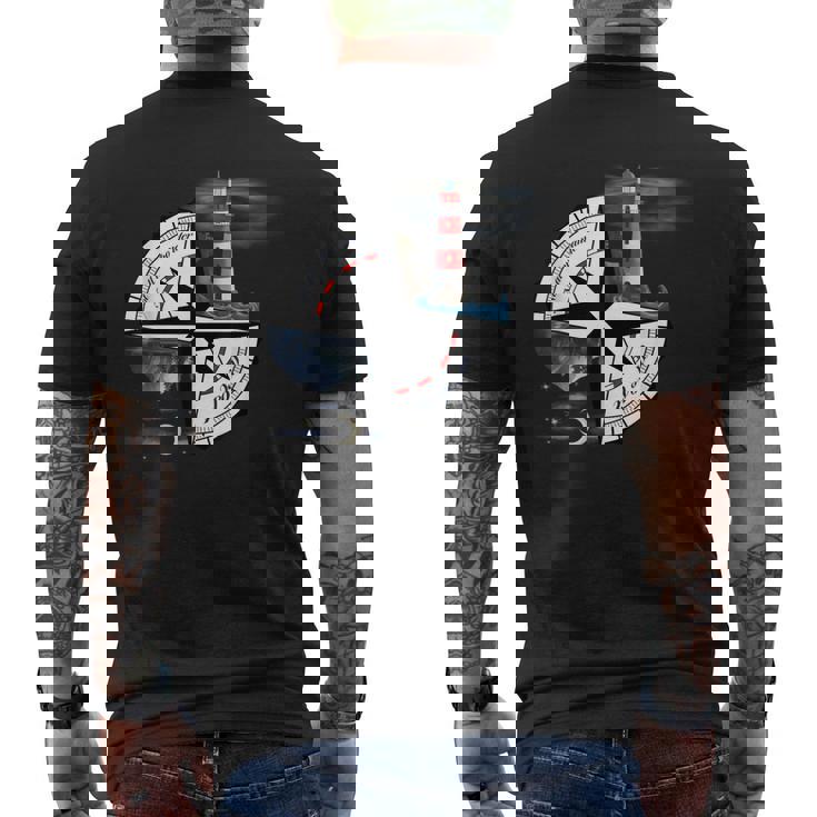 Not All Who Wander Are Lost Men's Back Print T-shirt