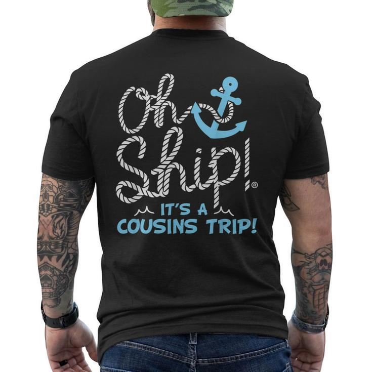Oh Ship Its A Cousins Trip - Cruise Men's Back Print T-shirt