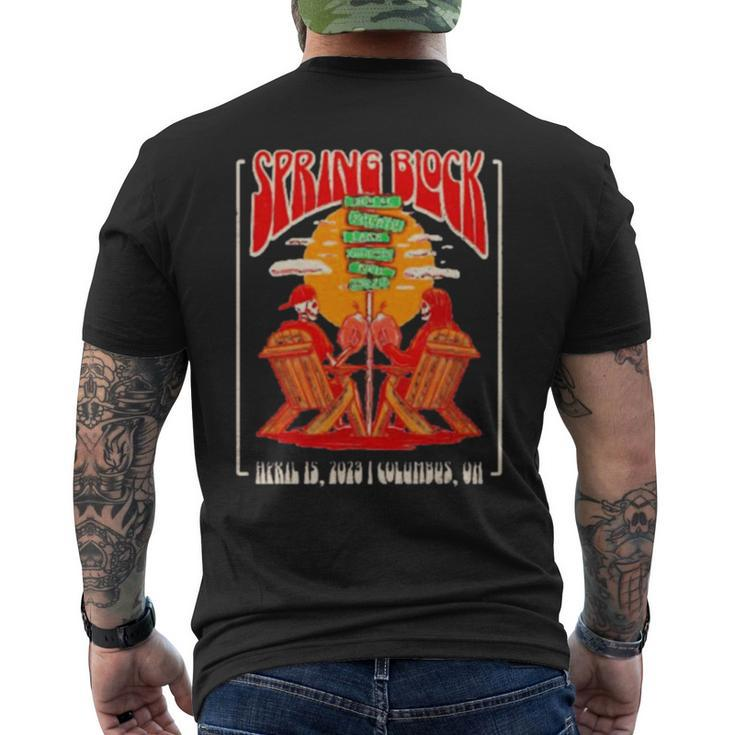Ohio State Spring Block Men's Back Print T-shirt