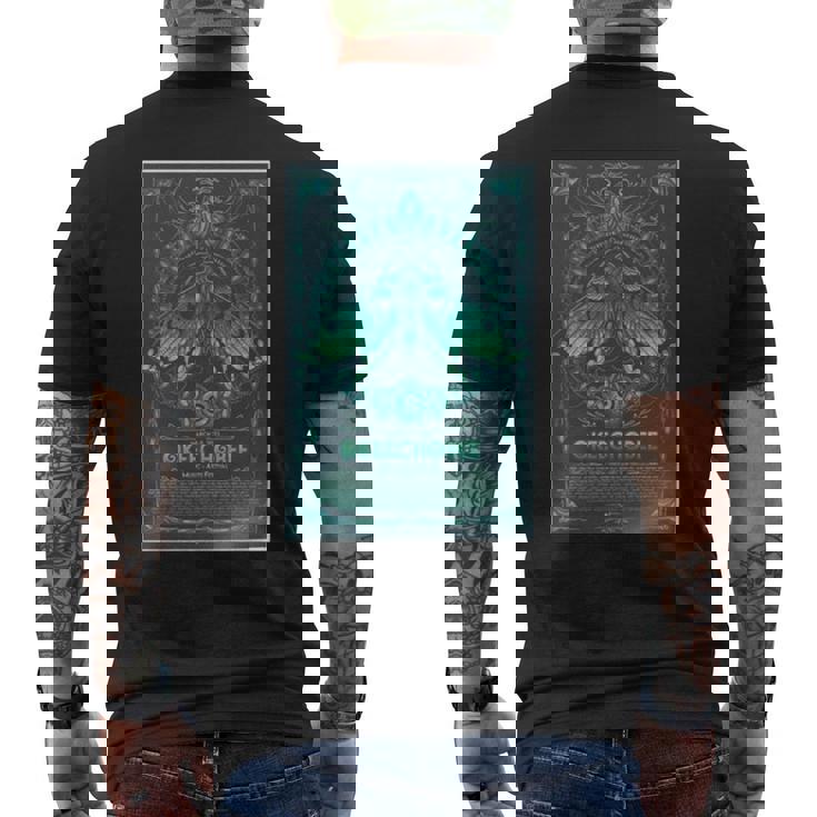 Okeechobee Festival 2023 Music &Amp Arts Festival March 2 5 Sunshine Grove Florida Poster Men's Crewneck Short Sleeve Back Print T-shirt