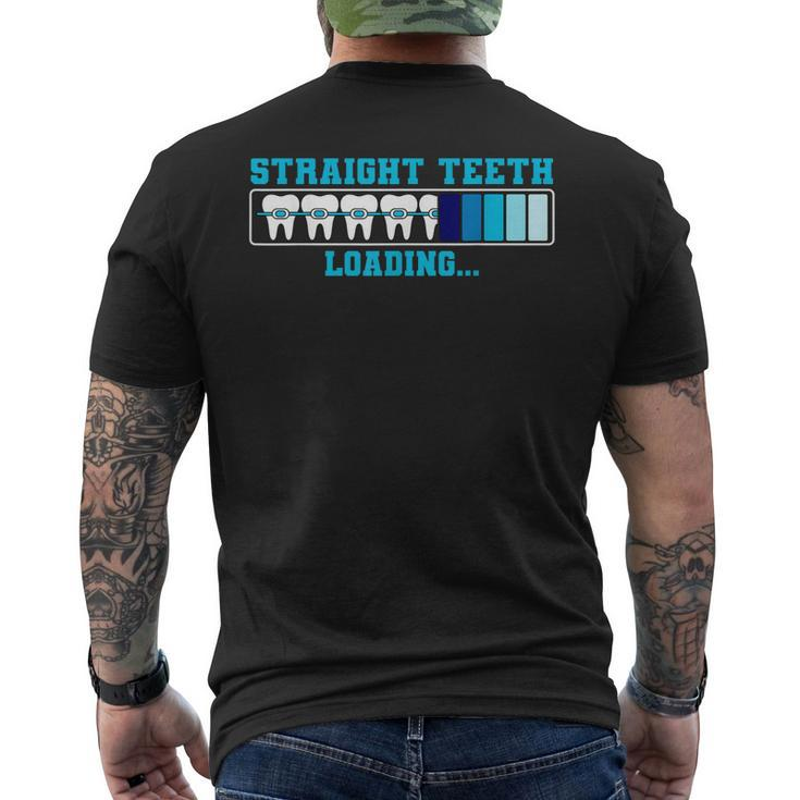 Orthodontist Dental Braces Straight Th Loading Men's Back Print T-shirt
