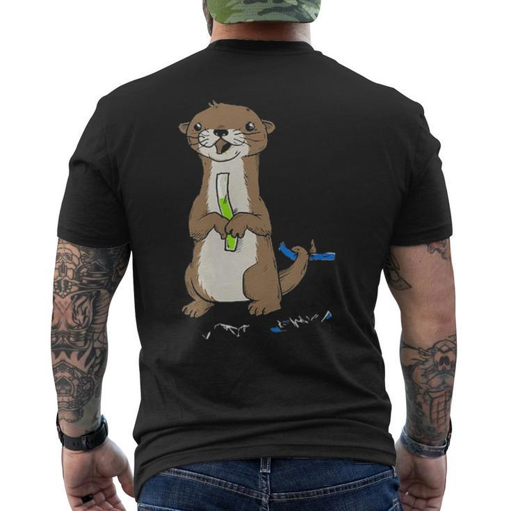 Otter Pop Men's T-shirt Back Print