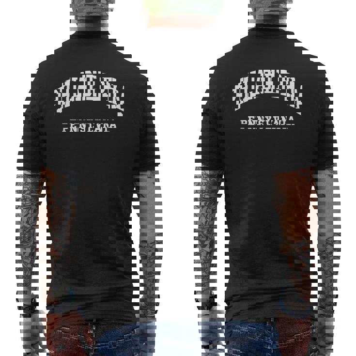 Philadelphia - Pennsylvania Throwback - Classic Men's Back Print T-shirt