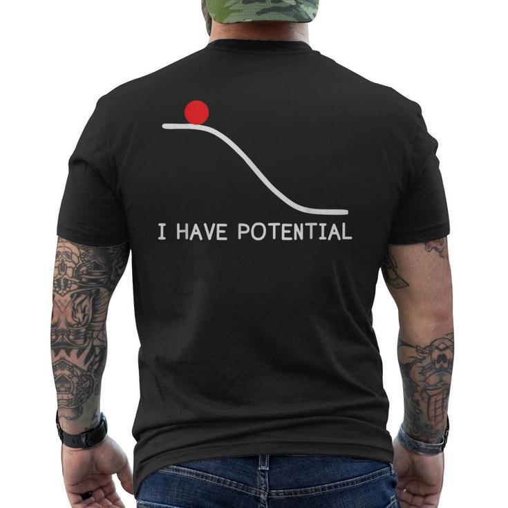 Physics I Have Potential Energy Men's Back Print T-shirt