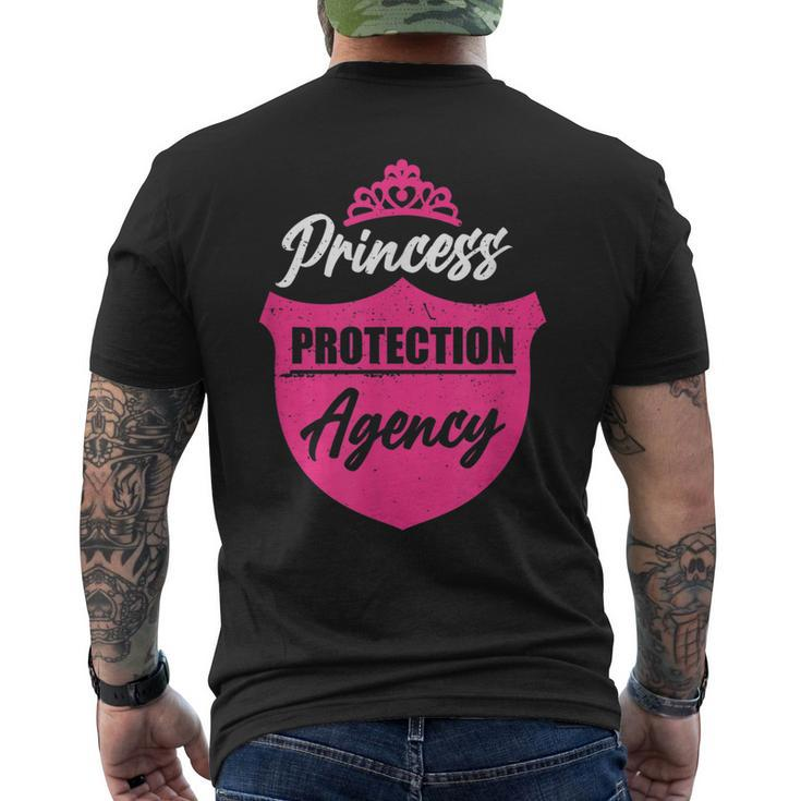 Princess Protection Agency  For Fathers & Bachelorette Mens Back Print T-shirt