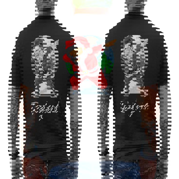 Ragland Name Gift Santa Ragland Mens Back Print T-shirt