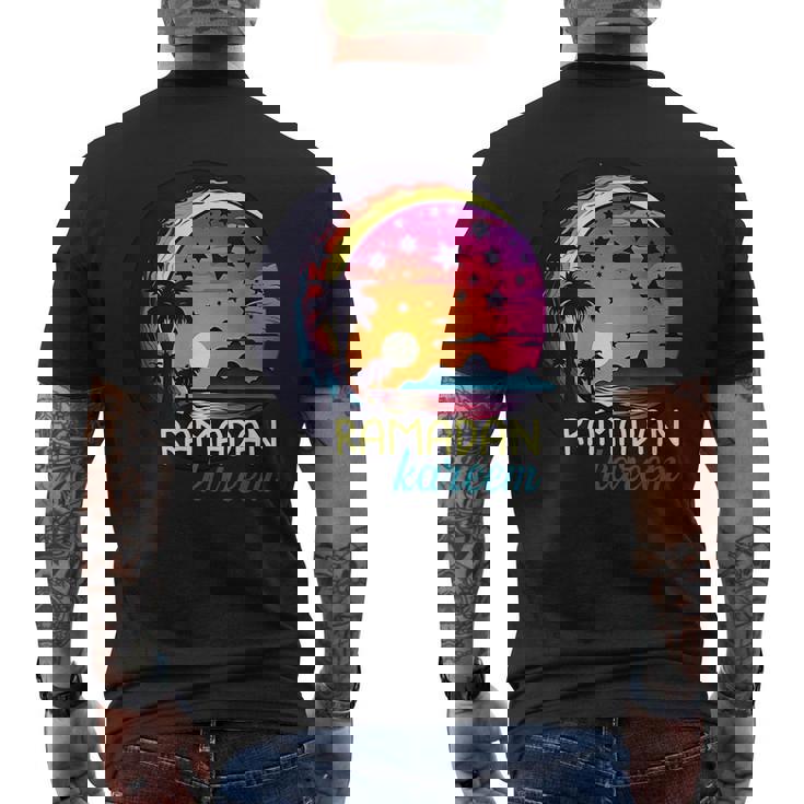 Ramadan Mubarak Karim Men's Back Print T-shirt