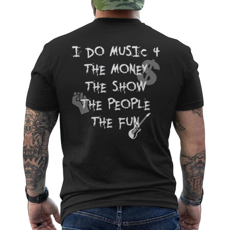 The Real Reason For Music Men's Back Print T-shirt