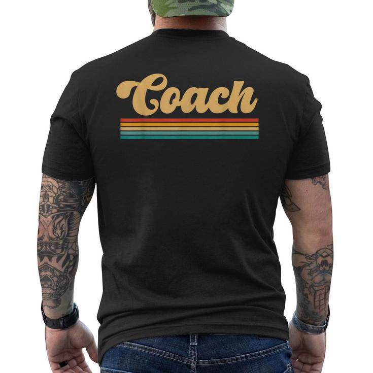 Retro Coach Men's T-shirt Back Print