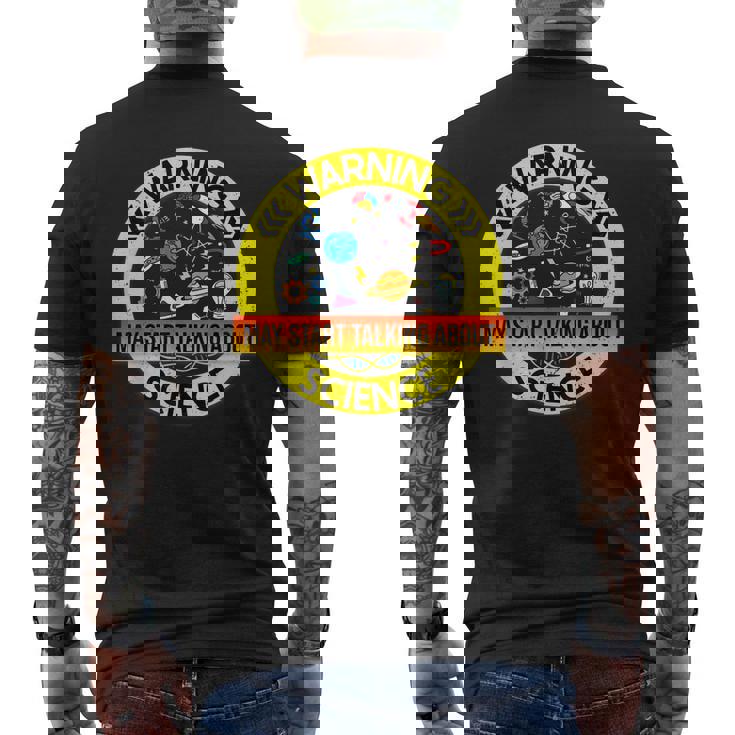 Science Science Lover Science Men's Back Print T-shirt