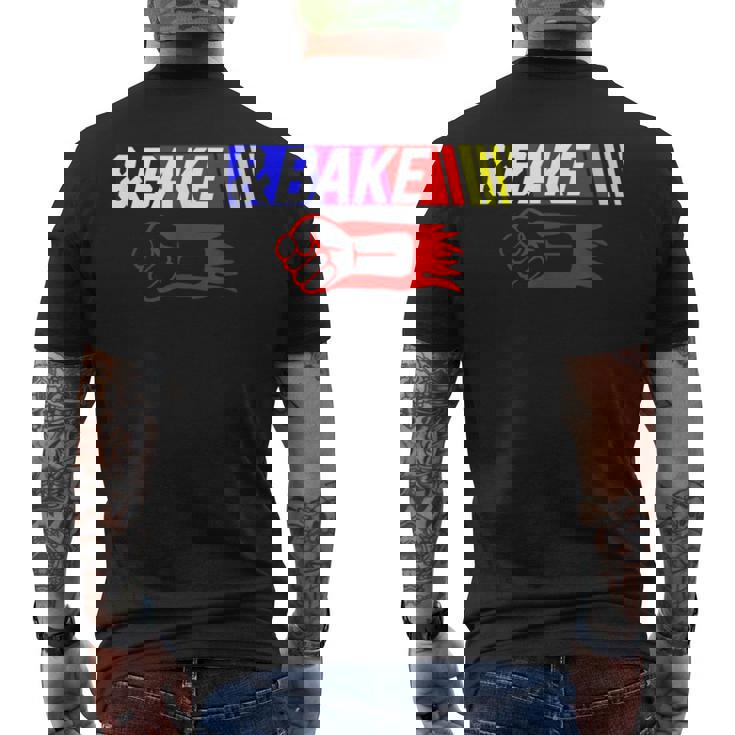 Shake And Bake Family Lover Dad Daughter Son Matching Bbkmctv Men's Back Print T-shirt