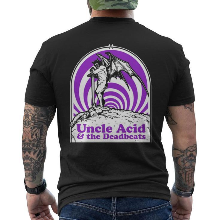 Slow Death Uncle Acid &Amp The Deadbeats Men's Back Print T-shirt