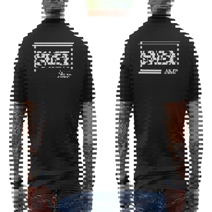 Sower Men's Back Print T-shirt