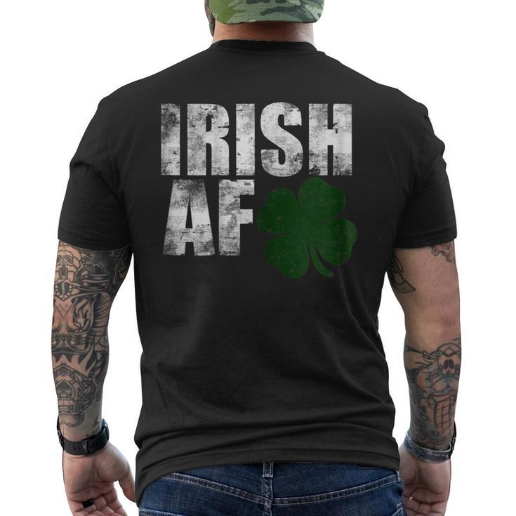 St Patricks Day T Shirts Irish Shirts Men's Back Print T-shirt