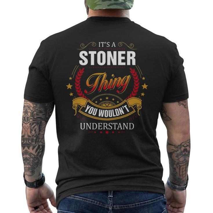 Stoner Shirt Family Crest Stoner  Stoner Clothing Stoner Tshirt Stoner Tshirt Gifts For The Stoner  Mens Back Print T-shirt
