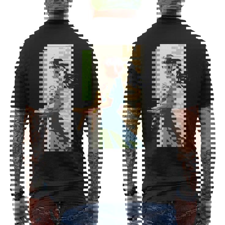 Suzume Iwato Suzume No Tojimari Men's Back Print T-shirt