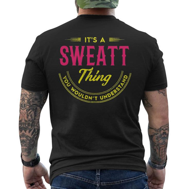 Sweat Personalized Name Name Print S With Name Sweatt Men's T-shirt Back Print