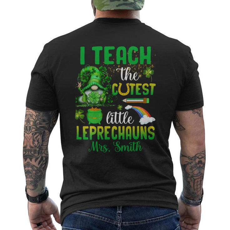 I Teach The Cutest Little Leprechauns V2 Men's T-shirt Back Print
