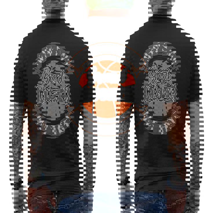 Thats My Granddaughter Out There Basketball Grandma Grandpa Men's Back Print T-shirt Thats My Granddaughter Out There Basketball Grandma Grandpa Men's Back Print T-shirt