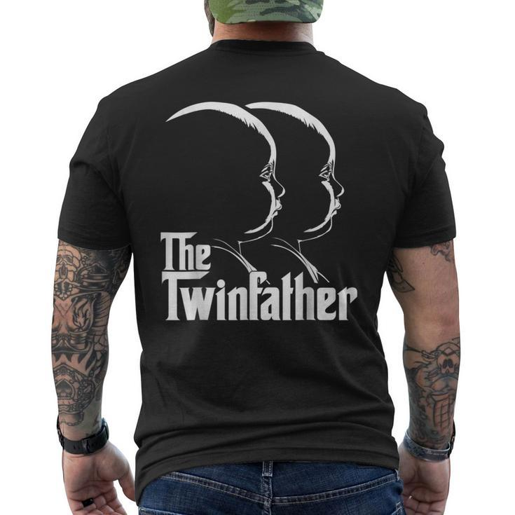 The Twinfather Funny Father Of Twins Dad Gift Gift For Mens Mens Back Print T-shirt