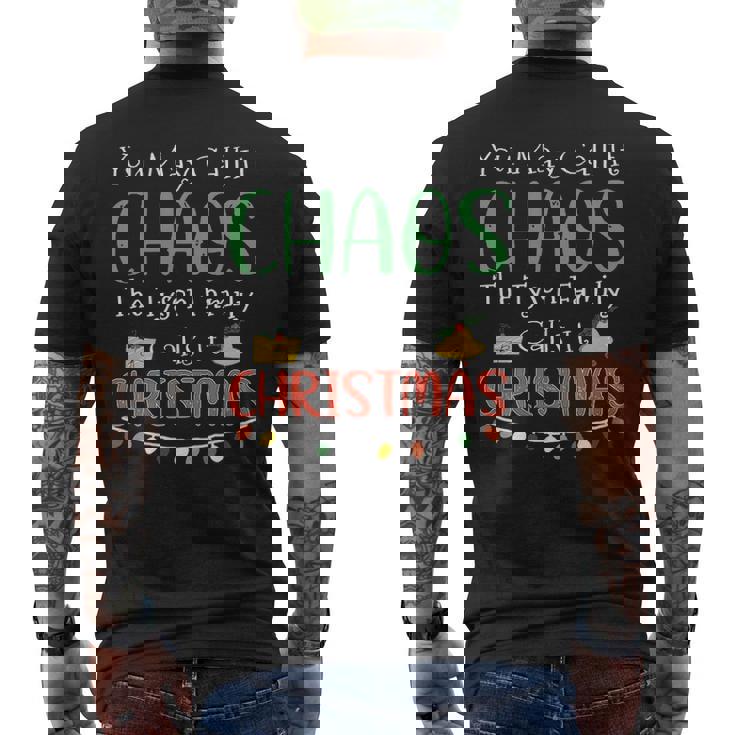 The Tyson Family Name Gift Christmas The Tyson Family Mens Back Print T-shirt