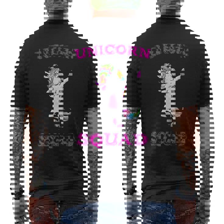 Unicorn Squad Dabbing Dab Dance Men's Back Print T-shirt Unicorn Squad Dabbing Dab Dance Men's Back Print T-shirt