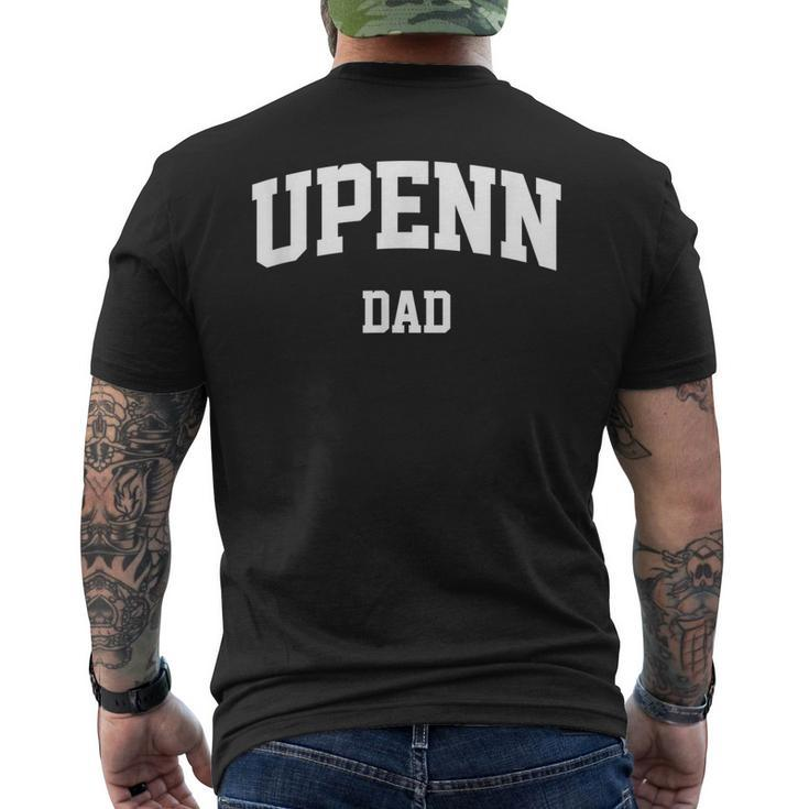 Upenn Dad Athletic Arch College University Alumni Men's T-shirt Back Print