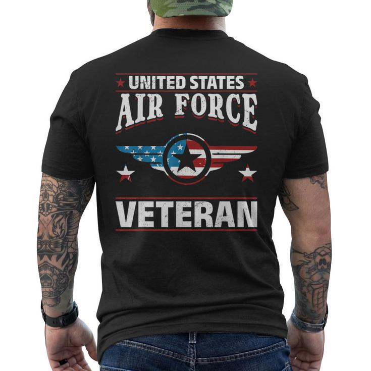 Us Air Force Veteran United States Air Force Veteran V2 Men's T-shirt Back Print