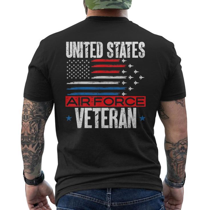 Us Air Force Veteran United States Air Force Veteran V4 Men's T-shirt Back Print