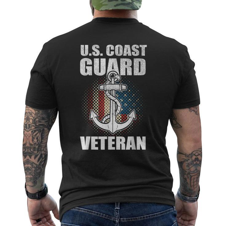US Coast Guard Veteran Coast Guard Veteran Men's T-shirt Back Print