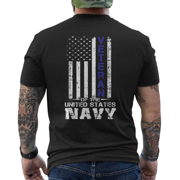 Us Navy Veteran Veterans Day Tshirt Men's Back Print T-shirt