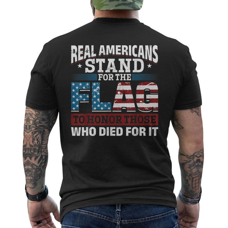 Us Veteran Veterans Day Us Patriot V3 Men's T-shirt Back Print