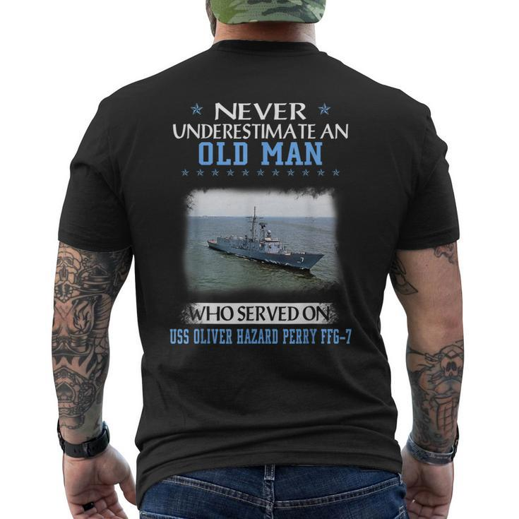 Uss Oliver Hazard Perry Ffg-7 Veterans Day Father Day Men's T-shirt ...