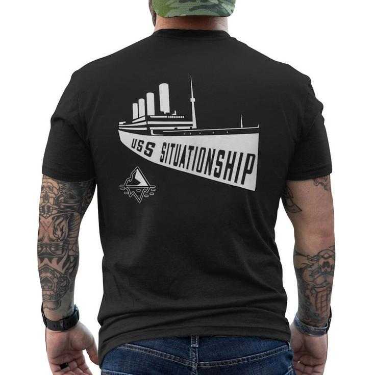 Uss Situationship Complicated Relationship Friendship Men's T-shirt Back Print