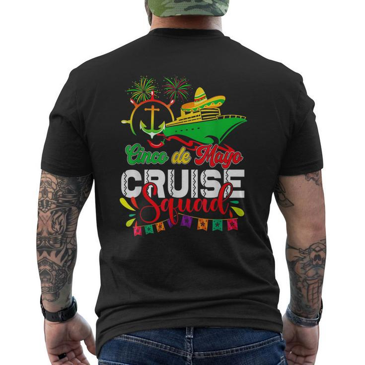 Vacation Cinco De Mayo Cinco De Mayo Cruise Squad 2023 Men's Back Print T-shirt