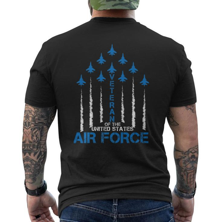 Veteran Of The United States Us Air Force - Usaf Patrioitc Men's T-shirt Back Print