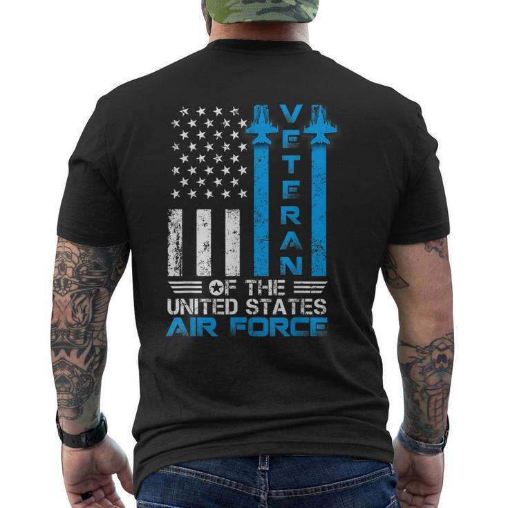 Veteran Of The United States Us Air Force Usaf Men's T-shirt Back Print