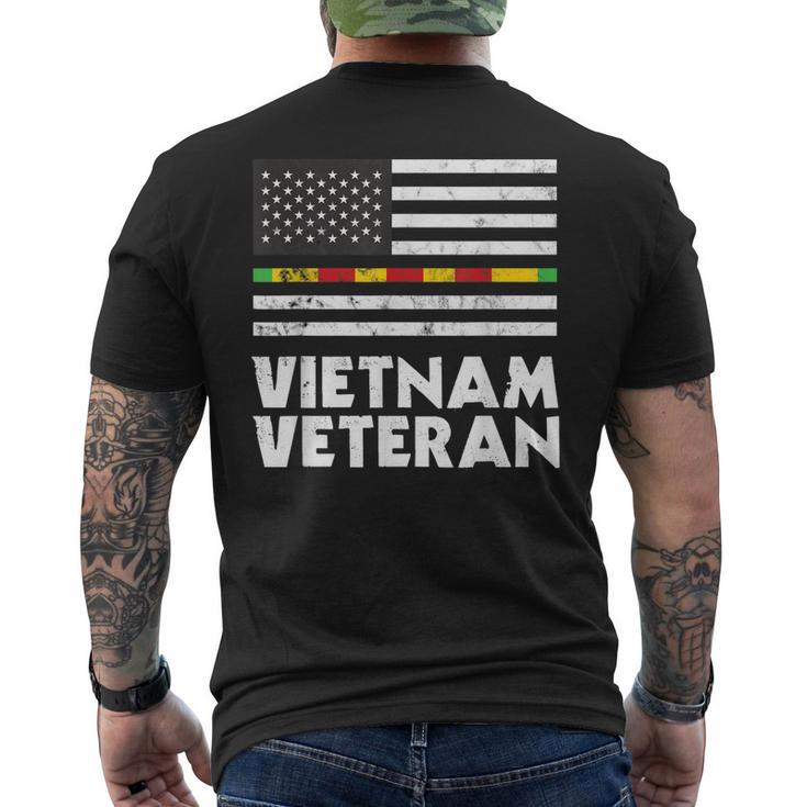 Mens Vietnam Veteran Of The United States Father´S Day Men's T-shirt Back Print