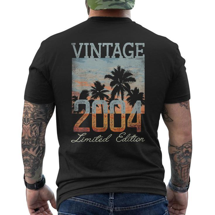 Vintage 2004 Limited Edition 19Th Birthday 19 Year Old Men's Back Print T-shirt