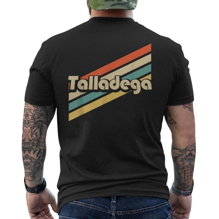 Vintage 80S Talladega Alabama Men's Back Print T-shirt