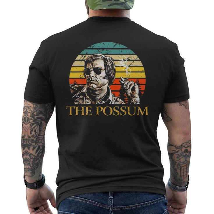 Vintage George Jones Musician Retro The Possum Men's T-shirt Back Print