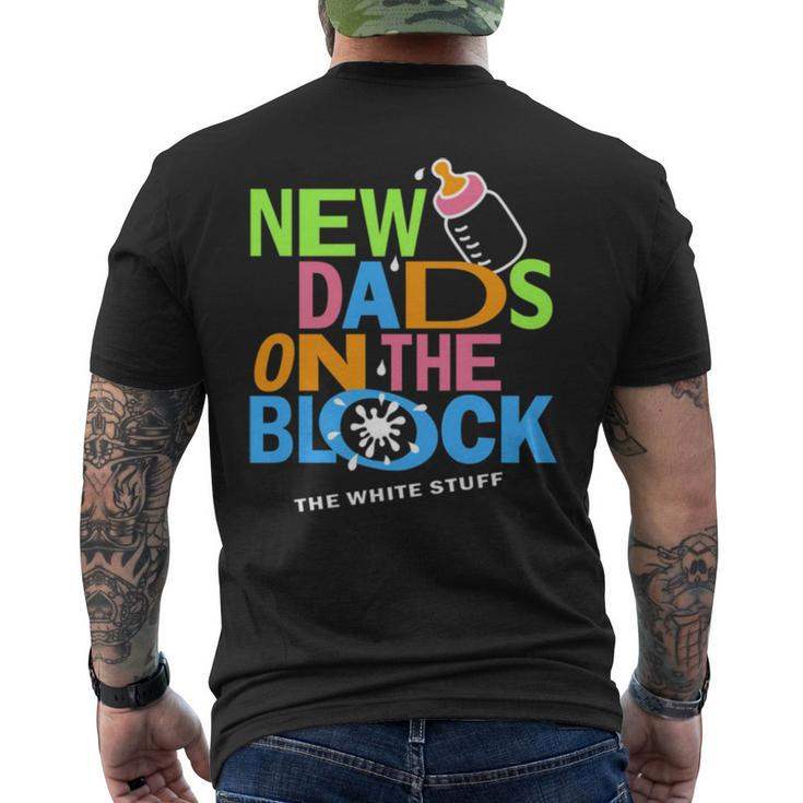 Vintage Pop New Dads On The Block Fatherhood Nkotb Men's Back Print T-shirt