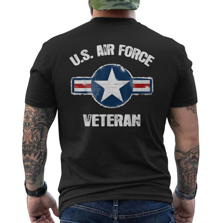 Vintage Us Air Force Veteran - Vintage Usaf Veteran Men's T-shirt Back Print